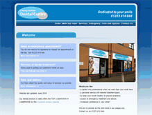 Tablet Screenshot of cherryhintondental.co.uk